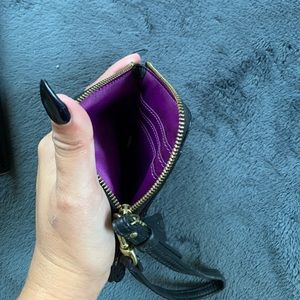 Coach wristlet wallet
